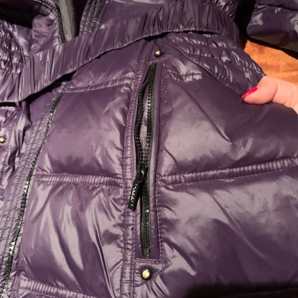 Purple Puffer Jacket - Picture 4 of 5